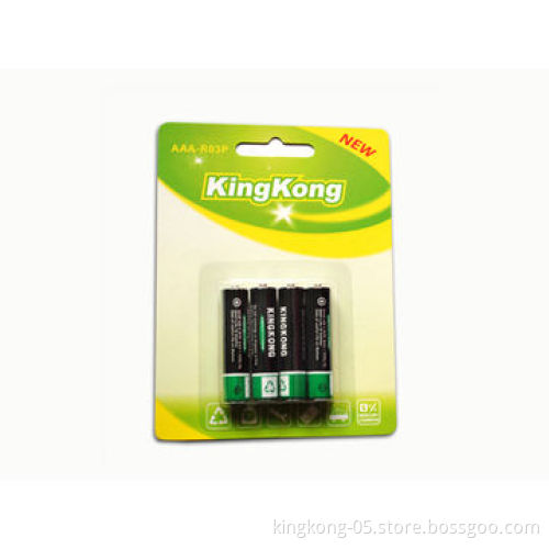 1.5V 7# Carbon Batteries, LR03 AAA